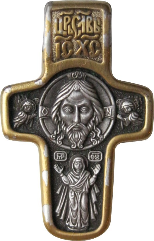 Крест с иконами